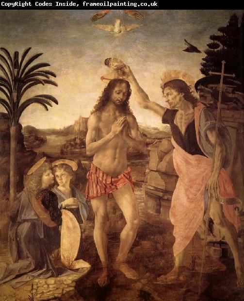 Andrea del Verrocchio Christ-s baptism